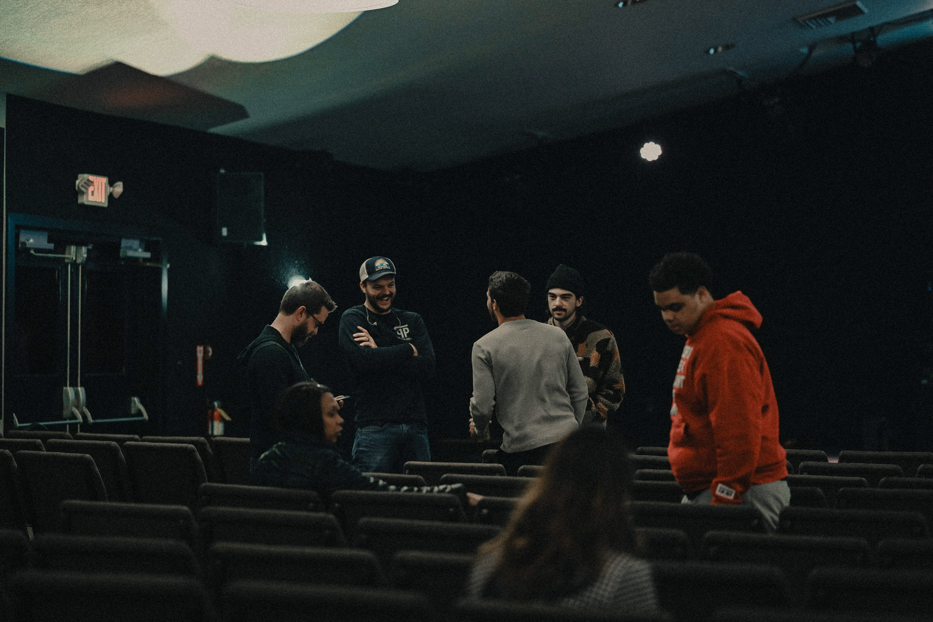 Young adults connecting at Church of the Valley in Chicopee, MA