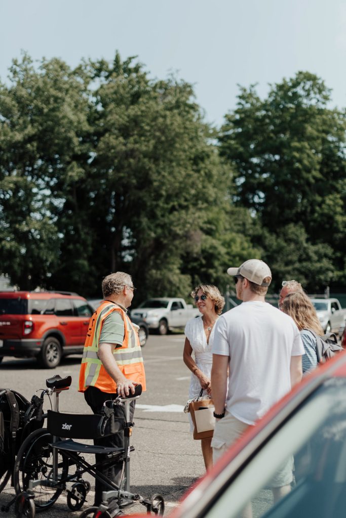 Serving on the facilities and grounds team at Church of the Valley in Chicopee, MA