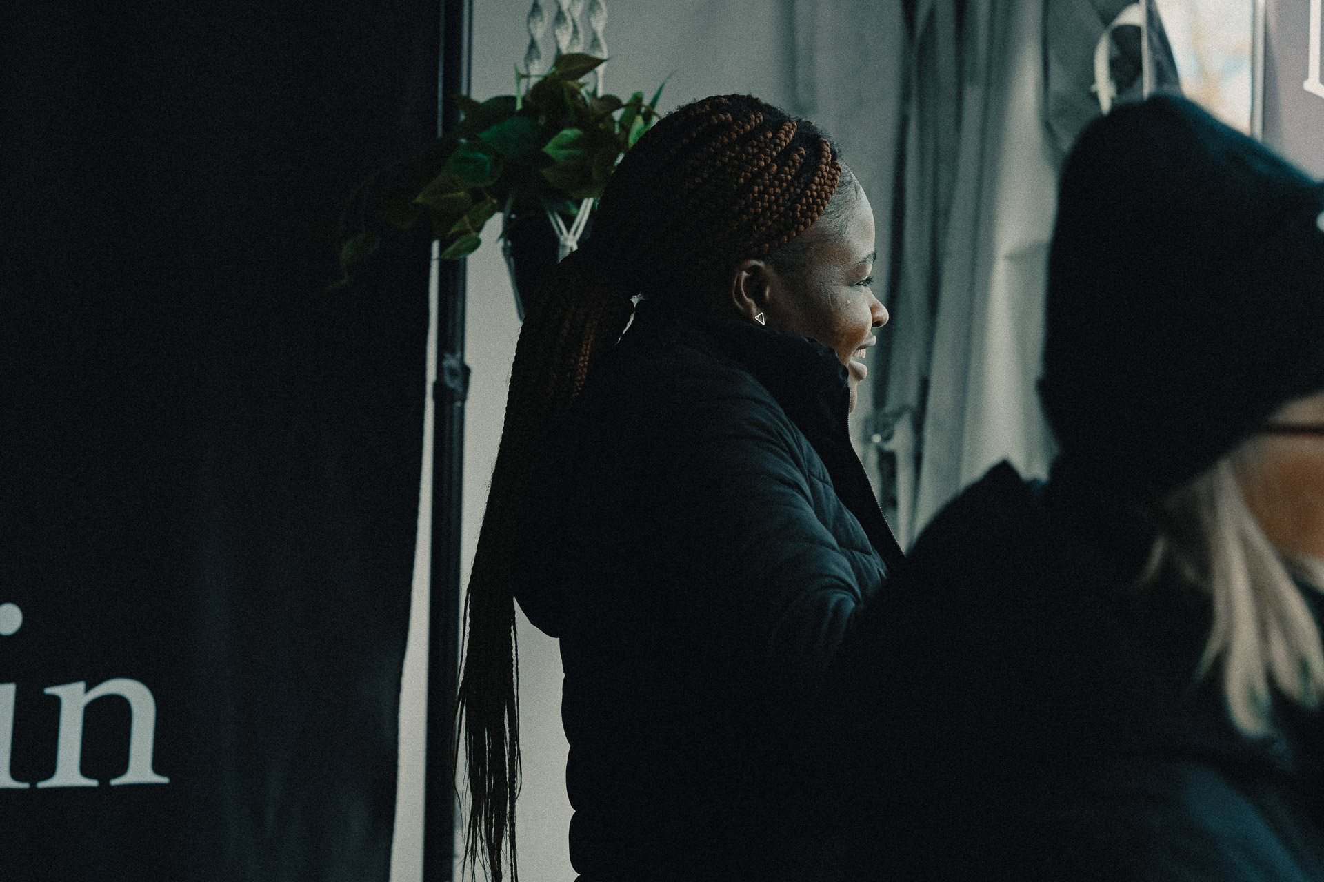 Woman walking at Church of the Valley in Chicopee, Pioneer Valley MA