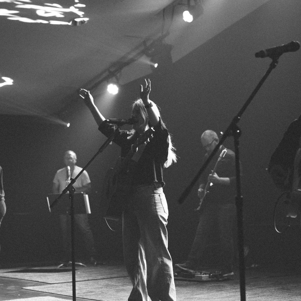 Worship Leader at Church of the Valley Sunday Worship Service