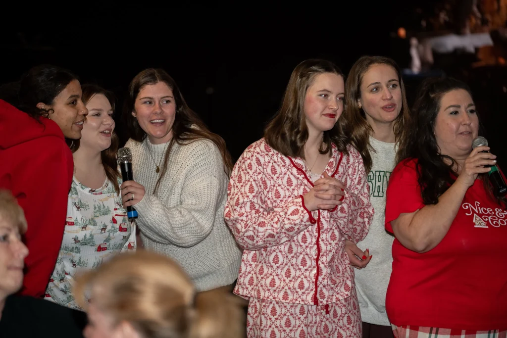 Kids on stage in worship at Church of the Valley in Chicopee, Pioneer Valley MA